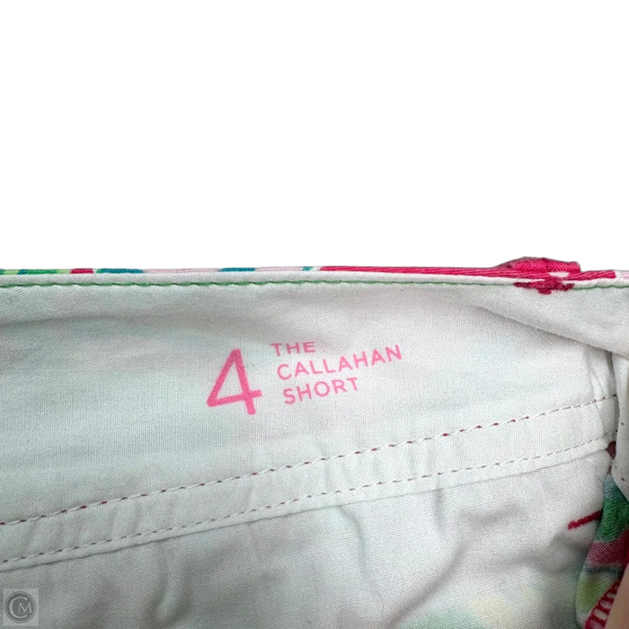 Shorts Designer By Lilly Pulitzer In Green & Pink, Size: 4