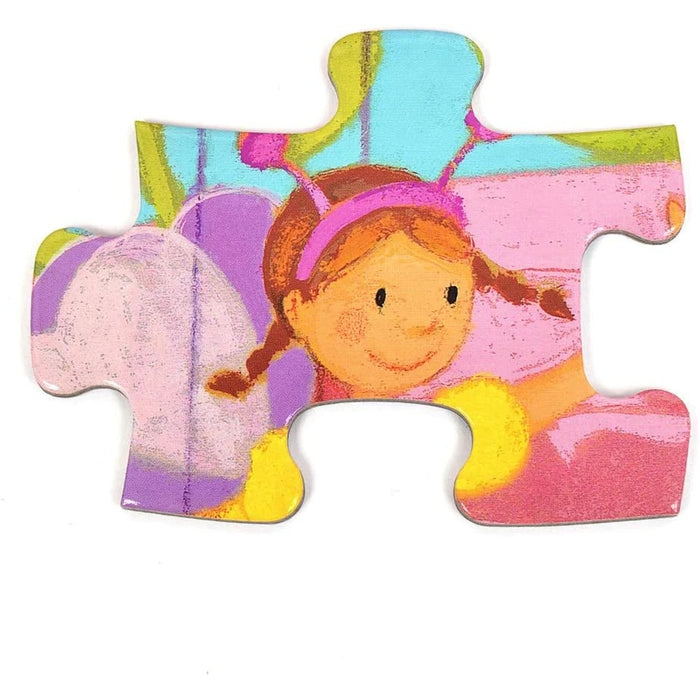 Silhouette Puzzles Ballerina with the Flower