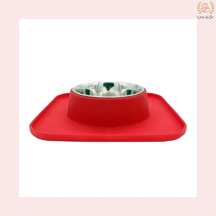 Silicone Single Diner Pet Bowl