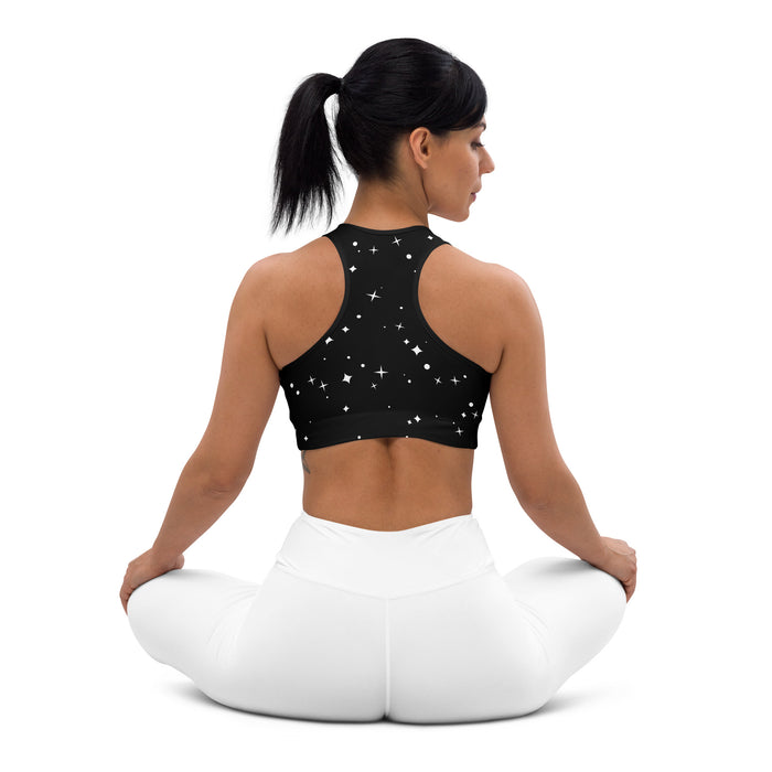 Simply Blessed Pink Padded Sports Bra