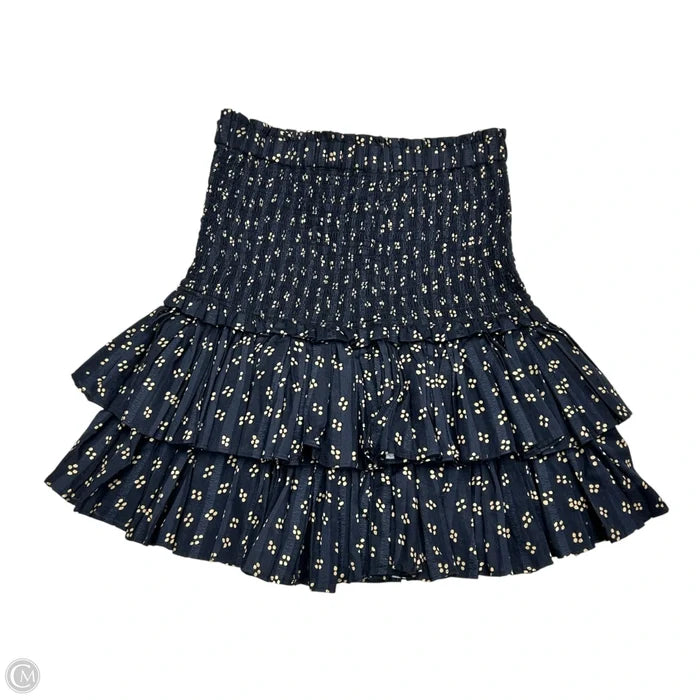 Skirt Designer By Isabel Marant In Black & Tan, Size: S