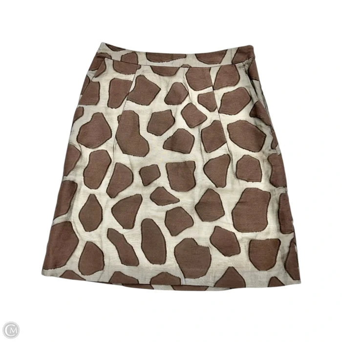 Skirt Designer By Milly In Brown, Size: 2