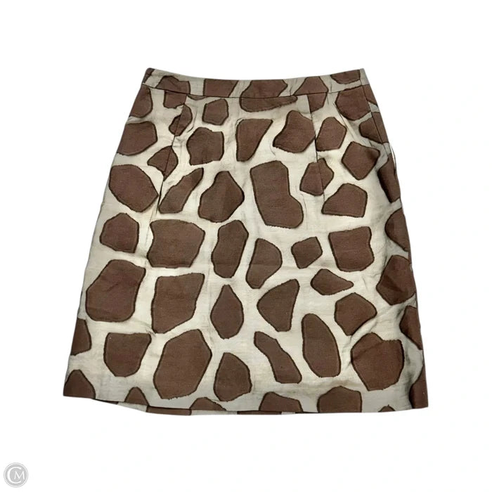 Skirt Designer By Milly In Brown, Size: 2
