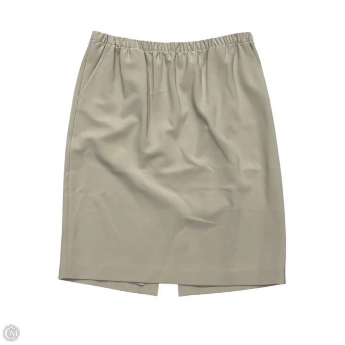 Skirt Luxury Designer By St John Collection In Beige, Size: 16