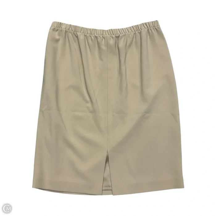 Skirt Luxury Designer By St John Collection In Beige, Size: 16