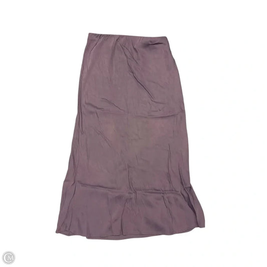 Skirt Maxi By Anthropologie In Purple, Size: M
