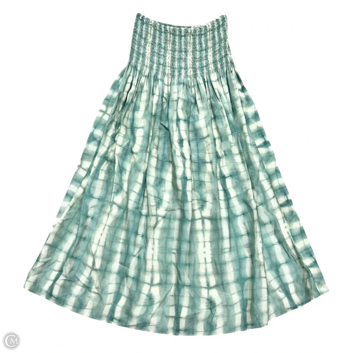 Skirt Maxi By Marie Oliver In Blue & Cream, Size: Xs