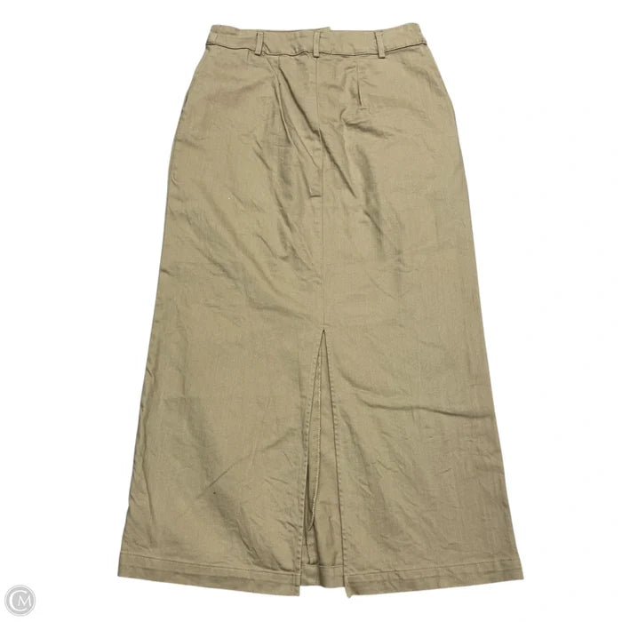 Skirt Maxi By Self Contrast In Brown, Size: S