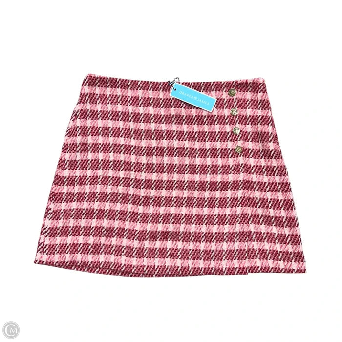 Skirt Mini & Short By Draper James In Pink & Red, Size: 12