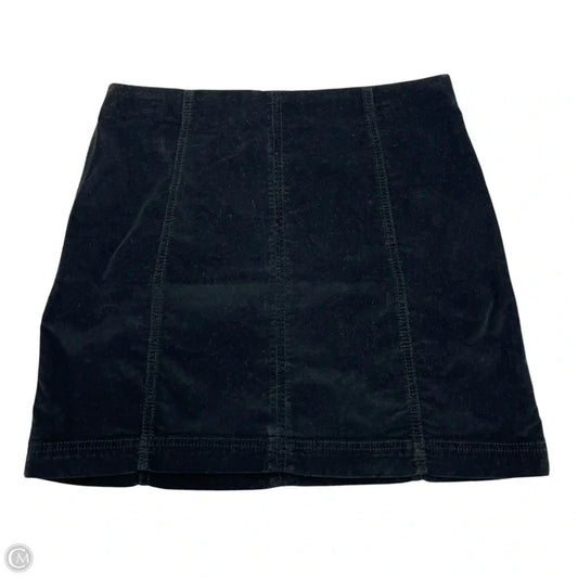 Skirt Mini & Short By Free People In Black, Size: 10