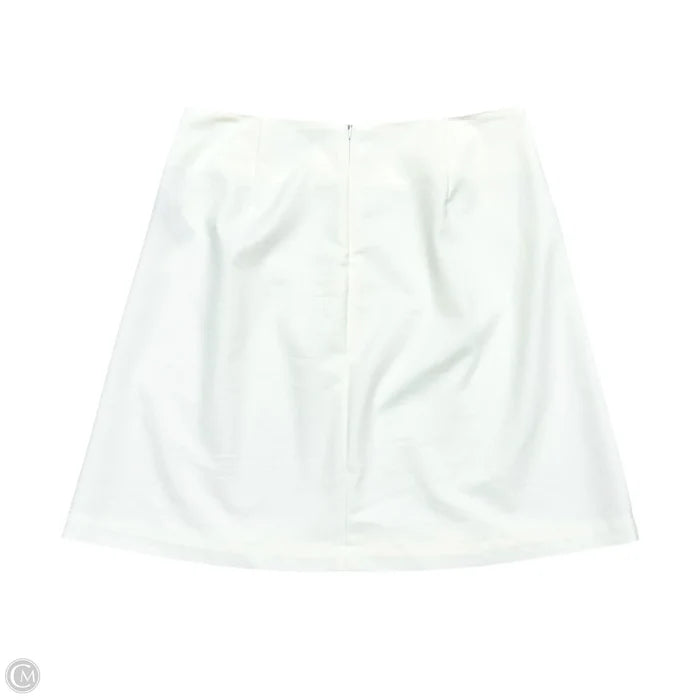Skirt Mini & Short By Karen Millen In White, Size: 10