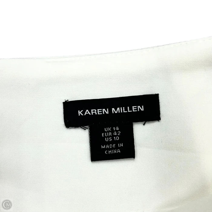 Skirt Mini & Short By Karen Millen In White, Size: 10