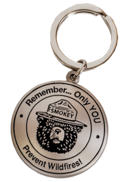 Smokey Benchmark Keychain