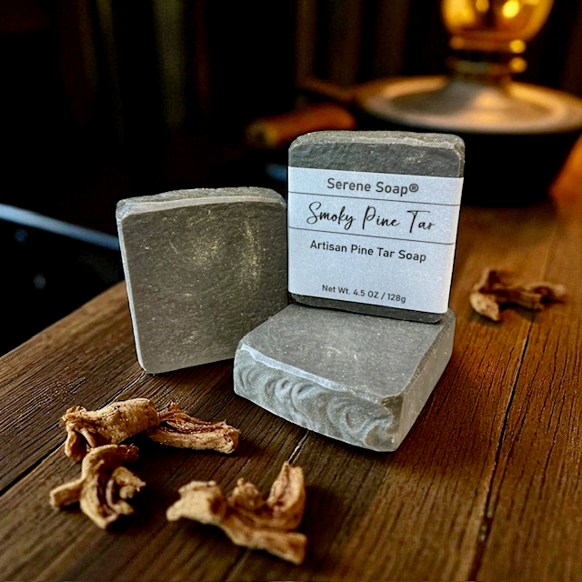 Smoky Pine Tar - Soap - Serene Soap®