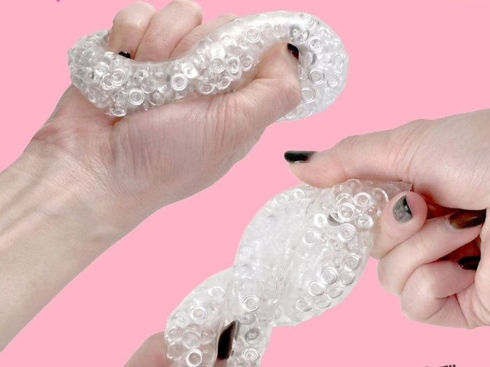 Snow Clear Jelly Bead Squishy Ball
