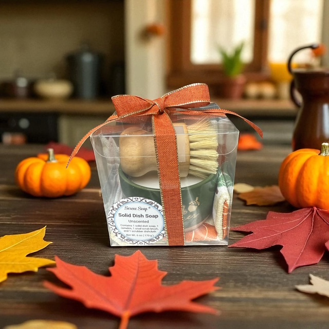 Solid Dish Soap Set – Fall Collection - Serene Soap®