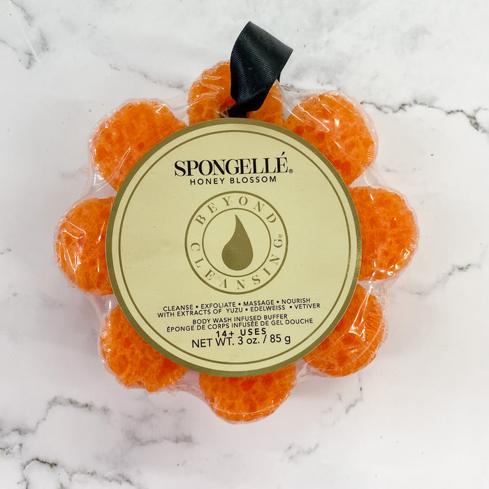 Spongelle Wild Flower Bath Sponge: Honey Blossom - Lyla's: Clothing & Gifts - Online and Rockwall Texas Boutique