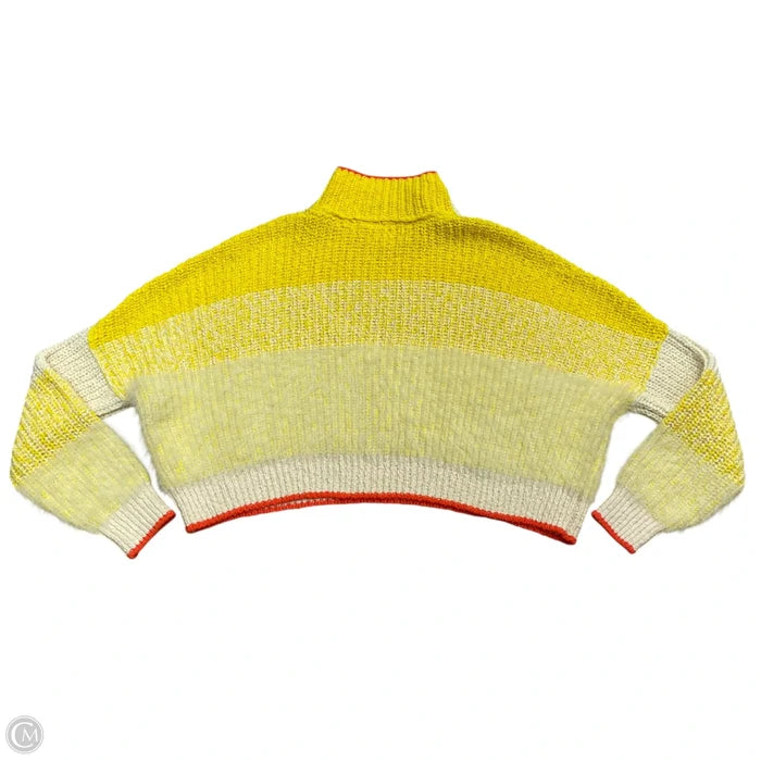 Sweater By Free People In Yellow, Size: M