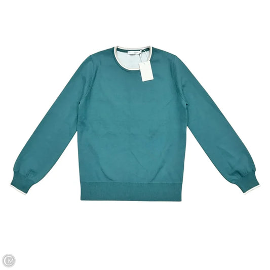 Sweater By Peter Millar In Teal, Size: Xs
