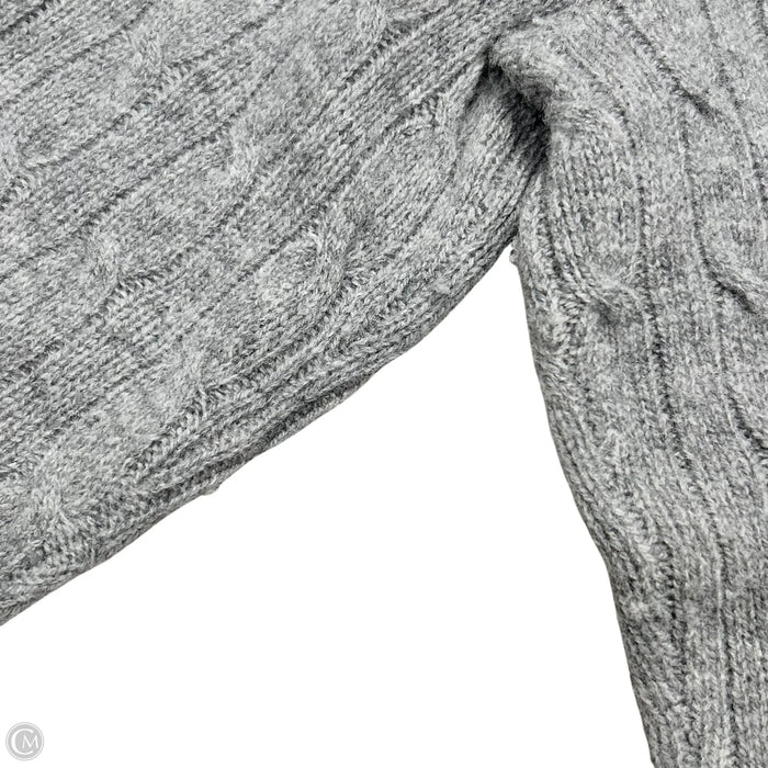 Sweater By Ralph Lauren Blue Label In Grey, Size: L