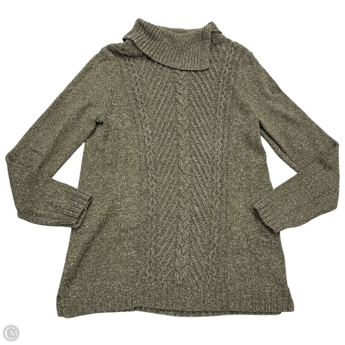 Sweater By Talbots In Green, Size: M