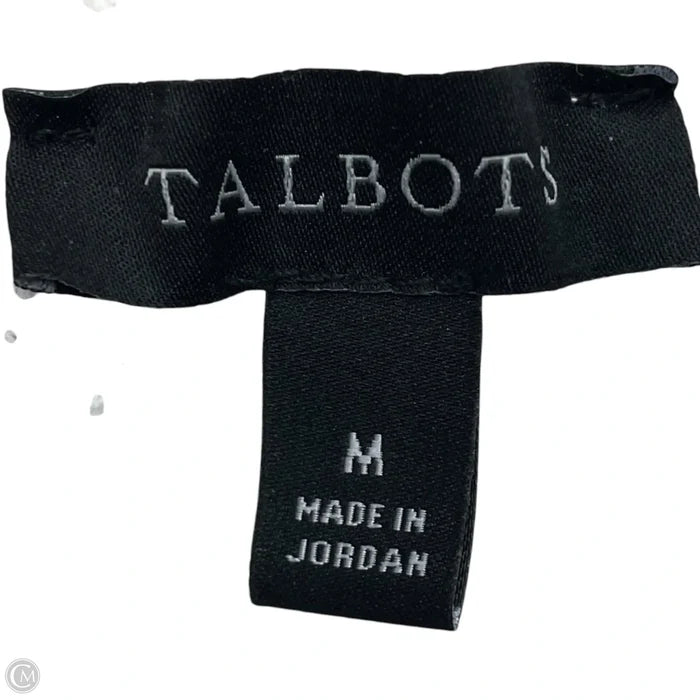 Sweater By Talbots In White, Size: M