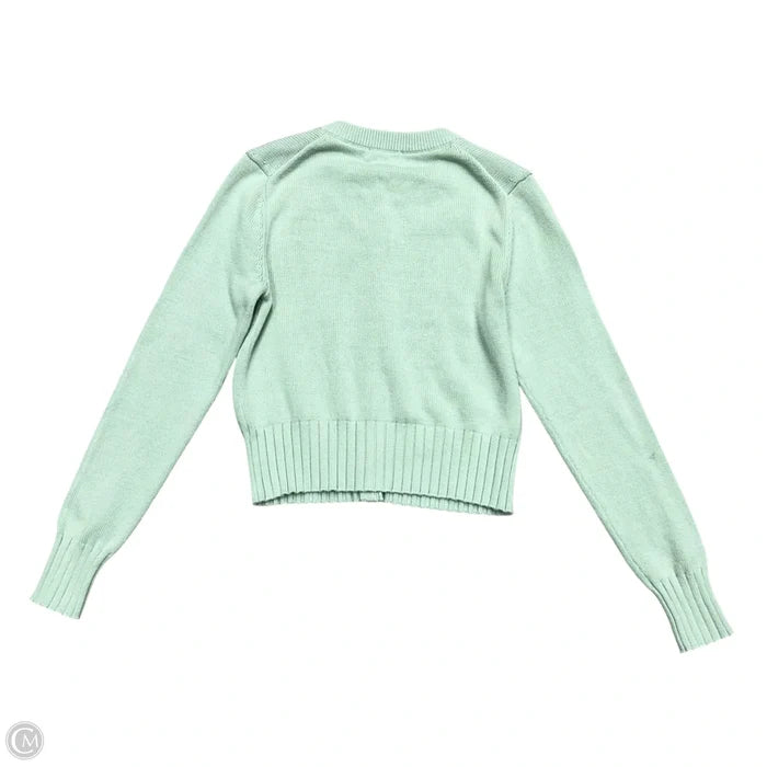 Sweater Cardigan By 525 In Green, Size: S
