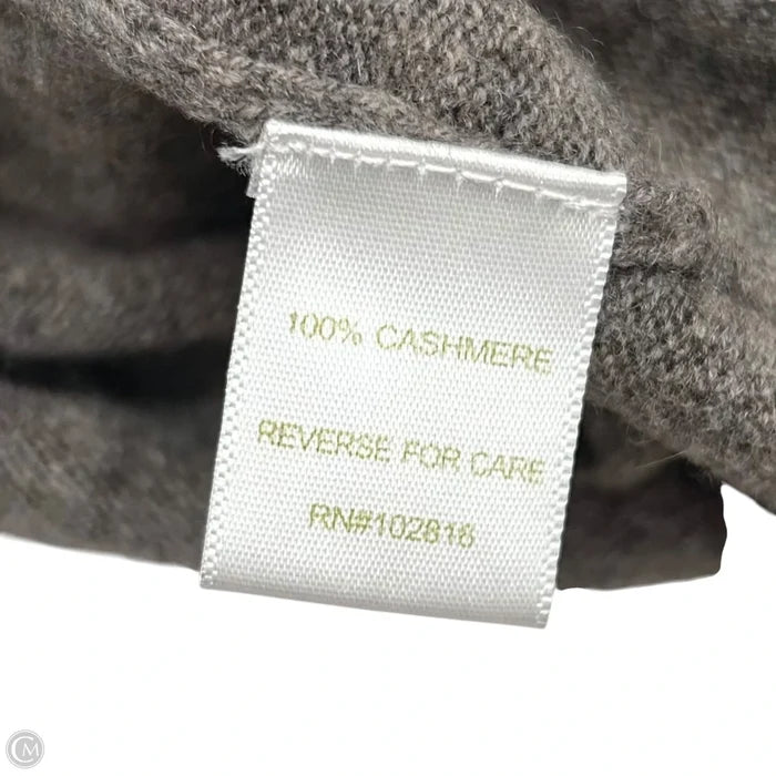 Sweater Cashmere By Garnet Hill In Taupe, Size: L