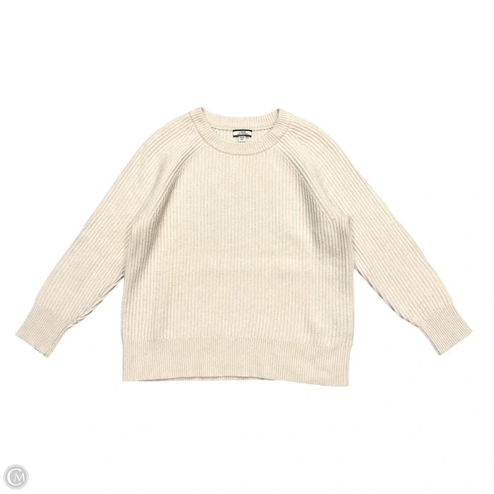 Sweater Cashmere By J. Crew In Cream, Size: Xxs