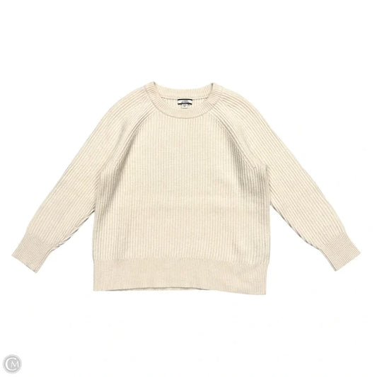Sweater Cashmere By J. Crew In Cream, Size: Xxs