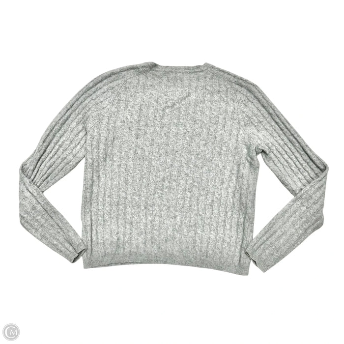 Sweater Cashmere By Valerie Stevens In Grey, Size: Mp
