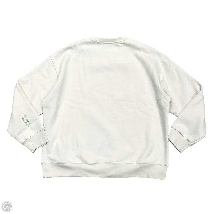 Sweatshirt Crewneck By See The Way I See In Off-White, Size: Xl