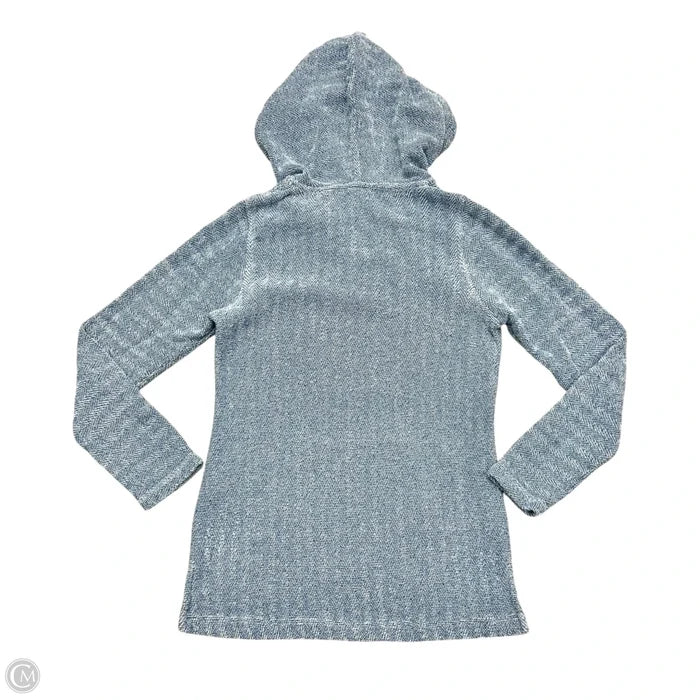 Sweatshirt Hoodie By Faherty In Blue, Size: S