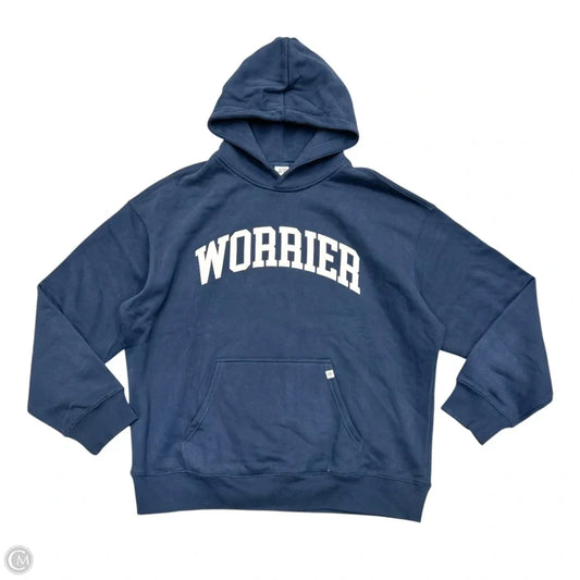 Sweatshirt Hoodie By See The Way I See In Navy, Size: Xl