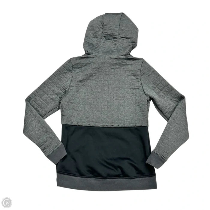 Sweatshirt Hoodie By The North Face In Black & Grey, Size: S