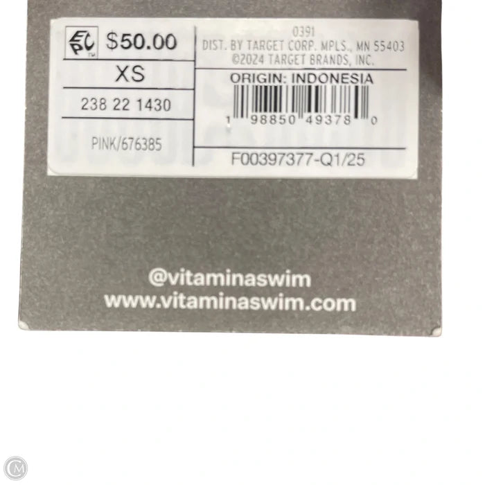 Swimsuit By Vitamin A In Red, Size: Xs