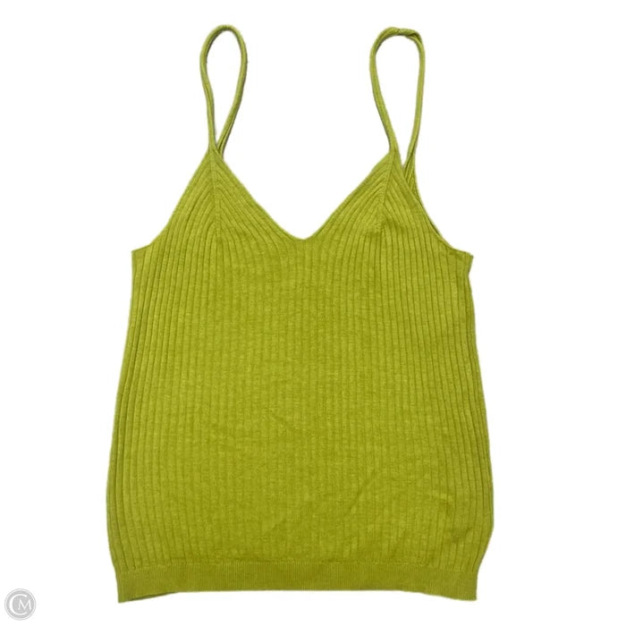Tank Top By Anthropologie In Green, Size: Xs