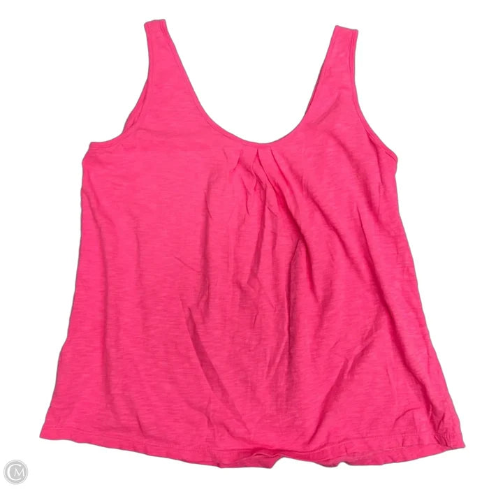Tank Top Designer By Lilly Pulitzer In Pink, Size: M