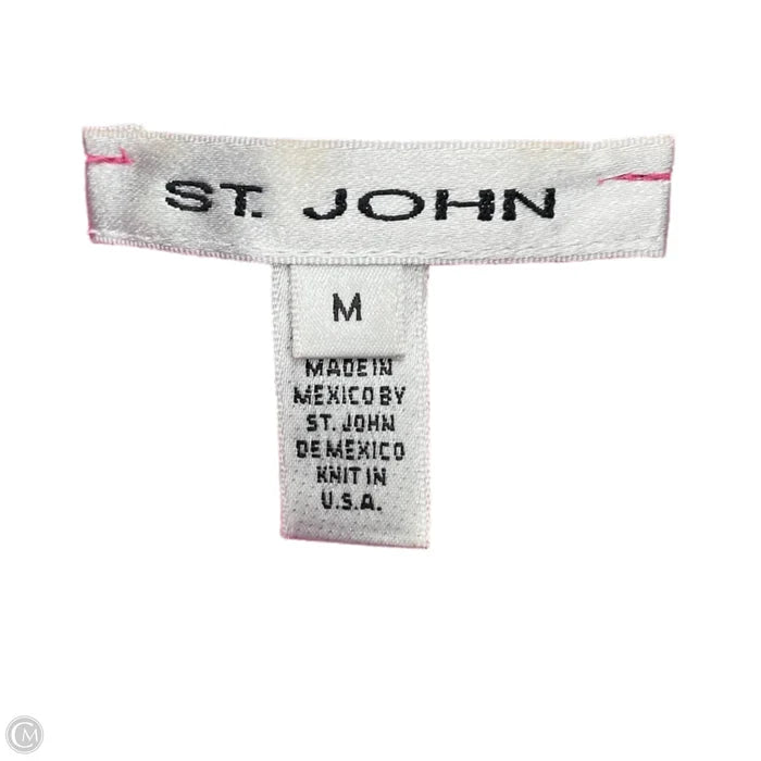 Tank Top Designer By St. John In Pink, Size: M