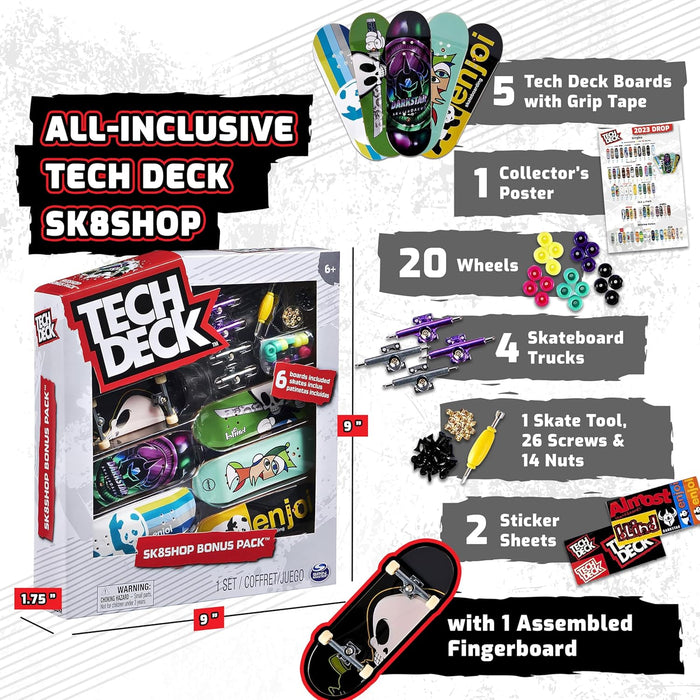 Tech Deck Sk8shop Bonus Pack