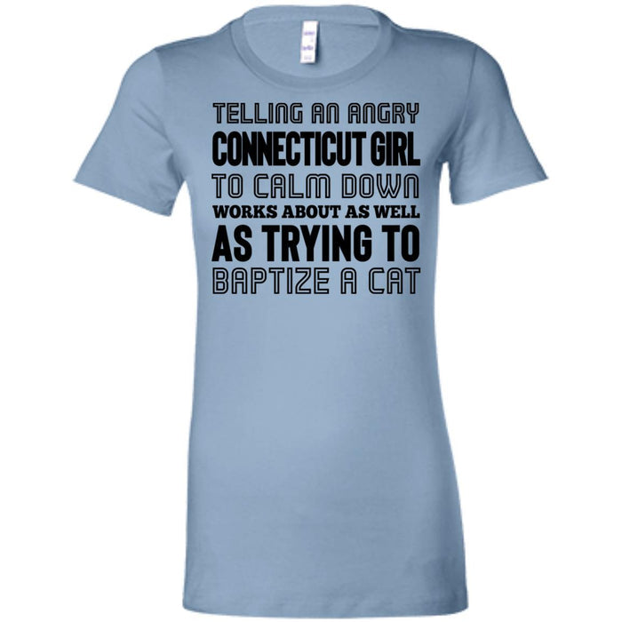 6004 Bella + Canvas Ladies' Favorite T-Shirt / Baby Blue / S