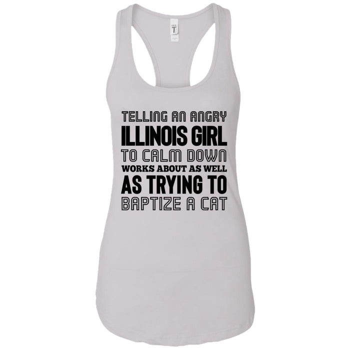 NL1533 Next Level Ladies Ideal Racerback Tank / White / S