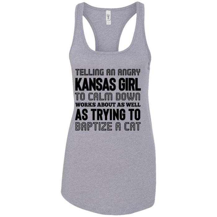 NL1533 Next Level Ladies Ideal Racerback Tank / Heather Grey / X-Small