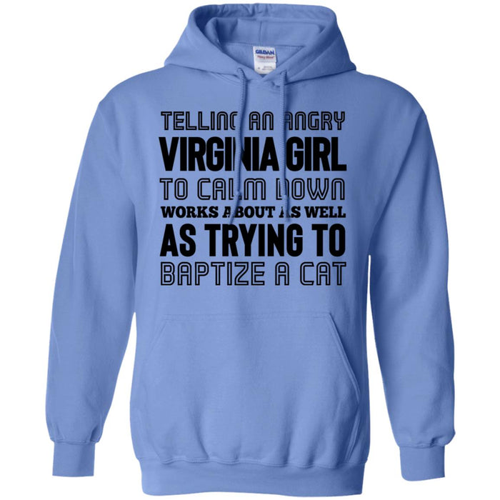 G185 Gildan Pullover Hoodie 8 oz. / Carolina Blue / S