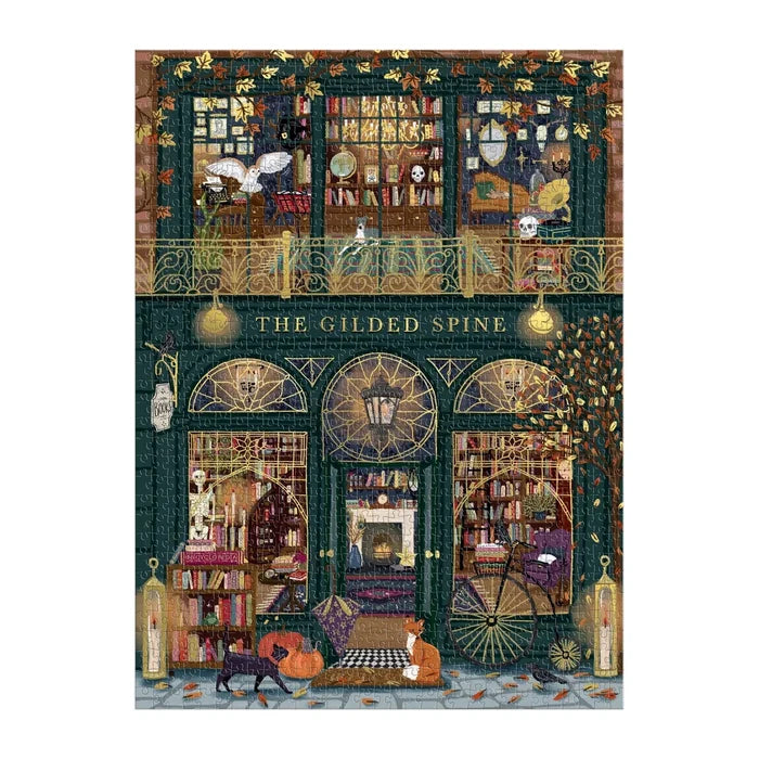The Gilded Spine 1000 Piece Puzzle