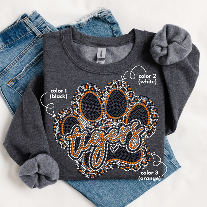 Tigers Leopard Paw SPANGLE TRANSFER