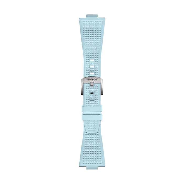 Tissot Official PRX Light Blue Rubber Strap