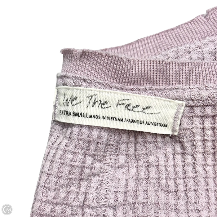 Top Long Sleeve By We The Free In Mauve, Size: Xs