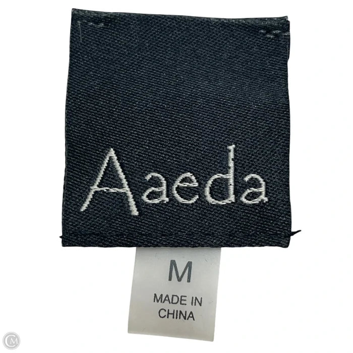 Top Short Sleeve By Aaeda In Cream, Size: M