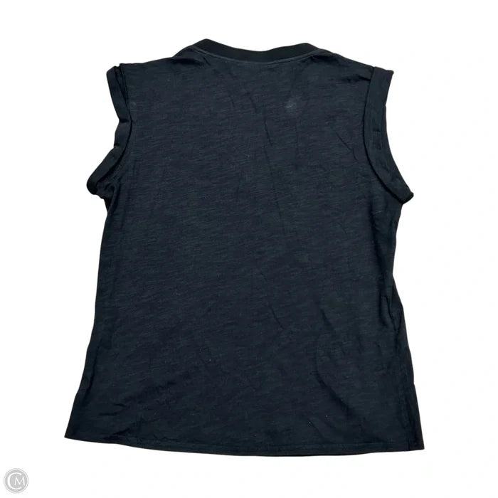 Top Short Sleeve By Cinc A Sept In Black, Size: Xs